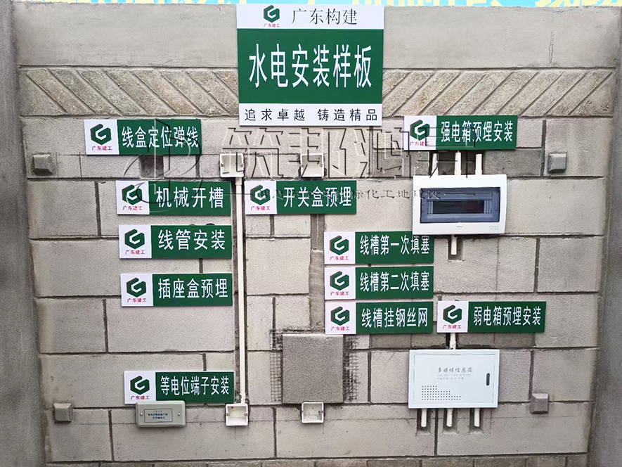 水电安装样板,水电安装质量样板,水电安装工法样板