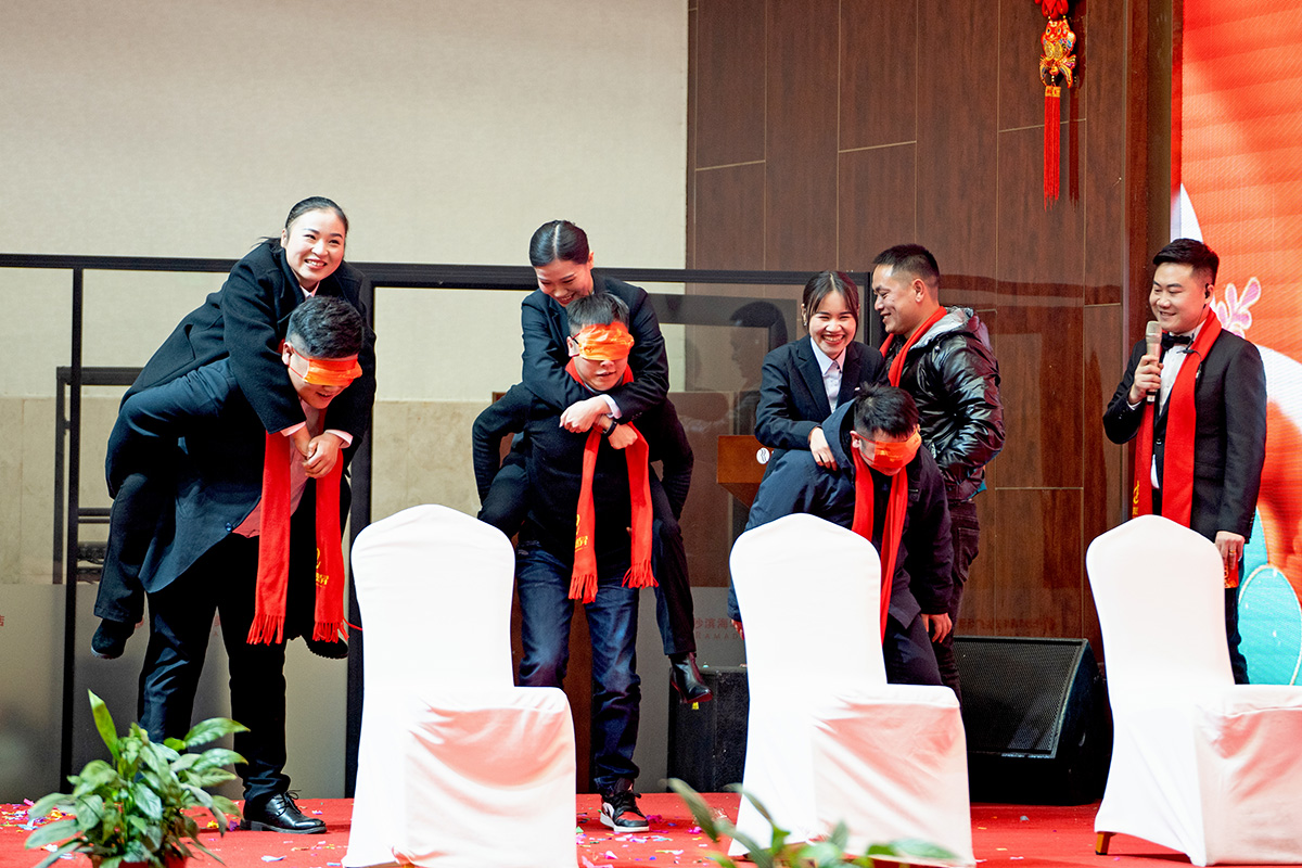 筑邦未来,实干兴邦,筑邦鸿昇,2022年会