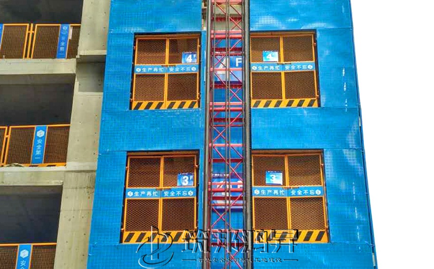 施工电梯楼层防护门