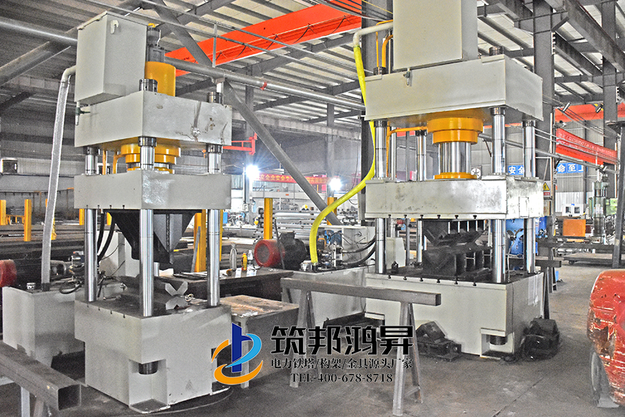 电力铁塔制作设备－四柱压力机