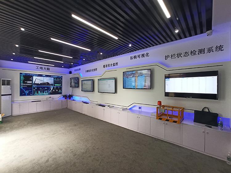 智慧工地管理中心内部设备