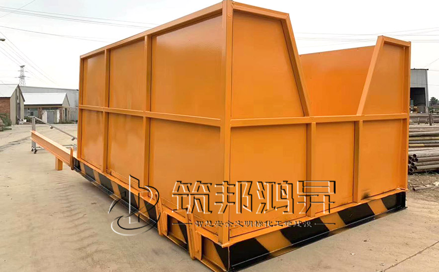 工地卸料平台图片